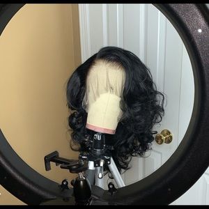 Lace front wig